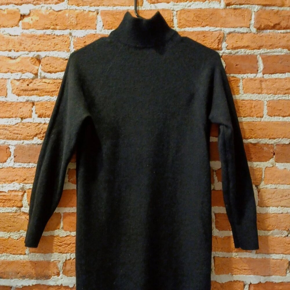 Cashmere Turtleneck Sweater Dress Saks Fifth Avenue XS
